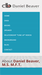 Mobile Screenshot of danielbeaver.com